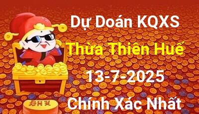 Soi cầu XSTTH 13/7/2025 - Dự đoán xổ số Thừa Thiên Huế ngày 13/7