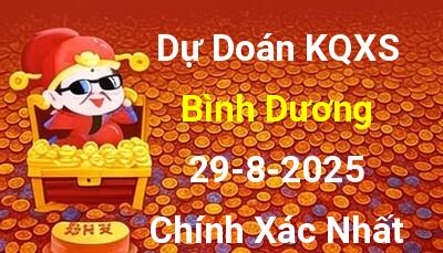 Dự đoán XSBD 29/8/2025 - Soi cầu xổ số Bình Dương 29/8 thứ 6
